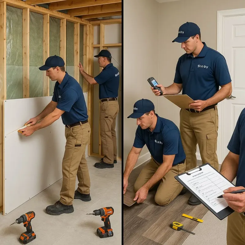 Repairs and Reconstruction process in Garrett County, MD