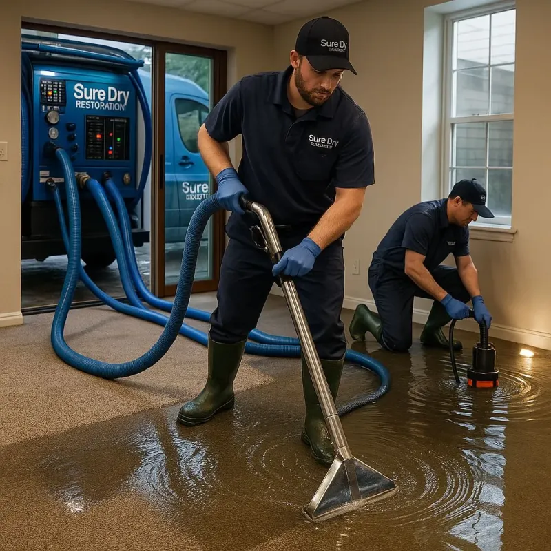 Water Extraction and Removal process in Garrett County, MD